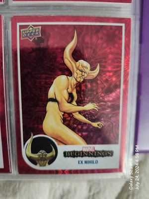 Marvel Trading Card Beginnings Supernova Ex Nihilo