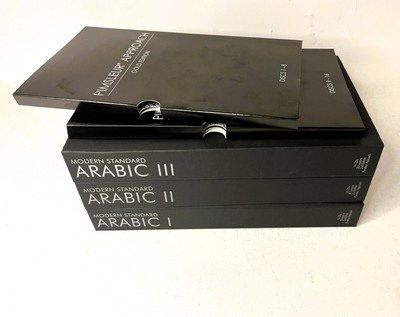 Pimsleur Gold Edition Modern ARABIC Levels 1-3 Total 48 CD's with  90 Lessons