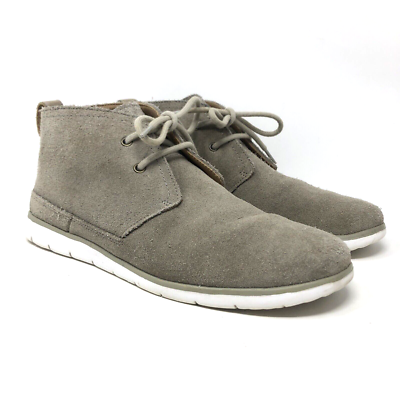 UGG Freamon Suede Chukka Boots Mens Size 9 Waterproof Grey  display picture 2