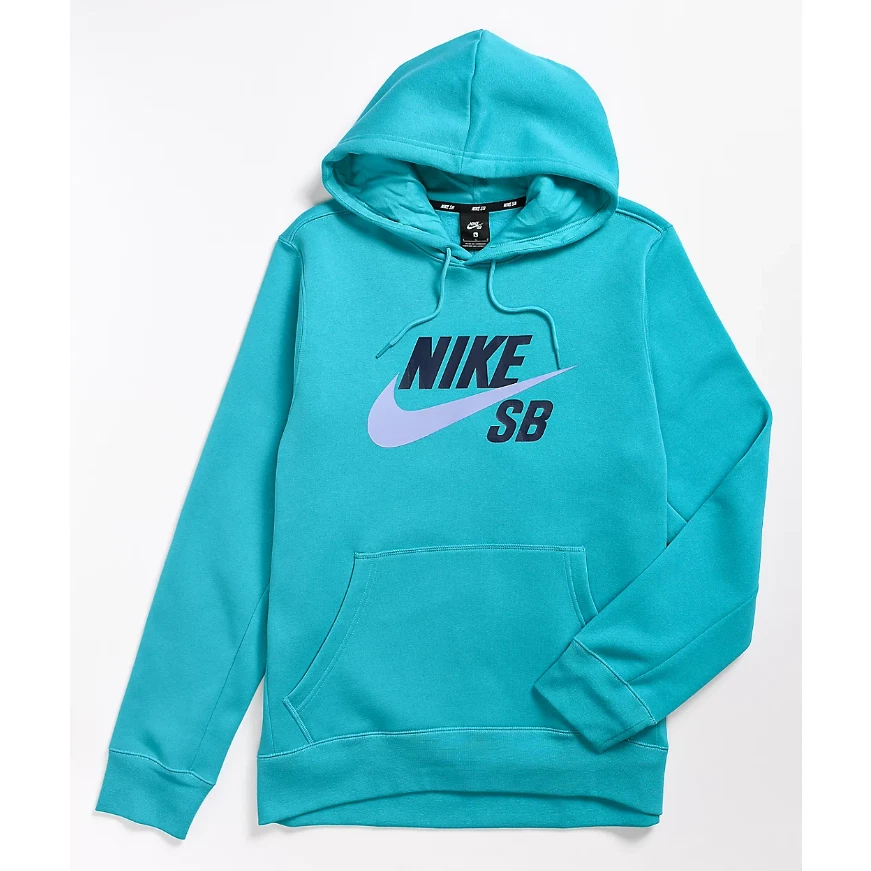 Nike Icon Aqua Blue Hoodie Men&#039;s XS | eBay