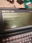 New ListingHewlett Packard Hp 200Lx 4Mb Ram Pda Palmtop Pc w power adapter floppies cables
