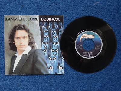JEAN-MICHEL JARRE - 45 TOURS ORIGINAL DREYFUS 1979 - EQUINOXE PART. 5 & 1