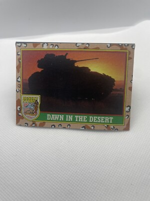 #ad 1991 Dawn in the Desert 83 Desert Storm Topps Trading Card Game TCG CCG $1.52