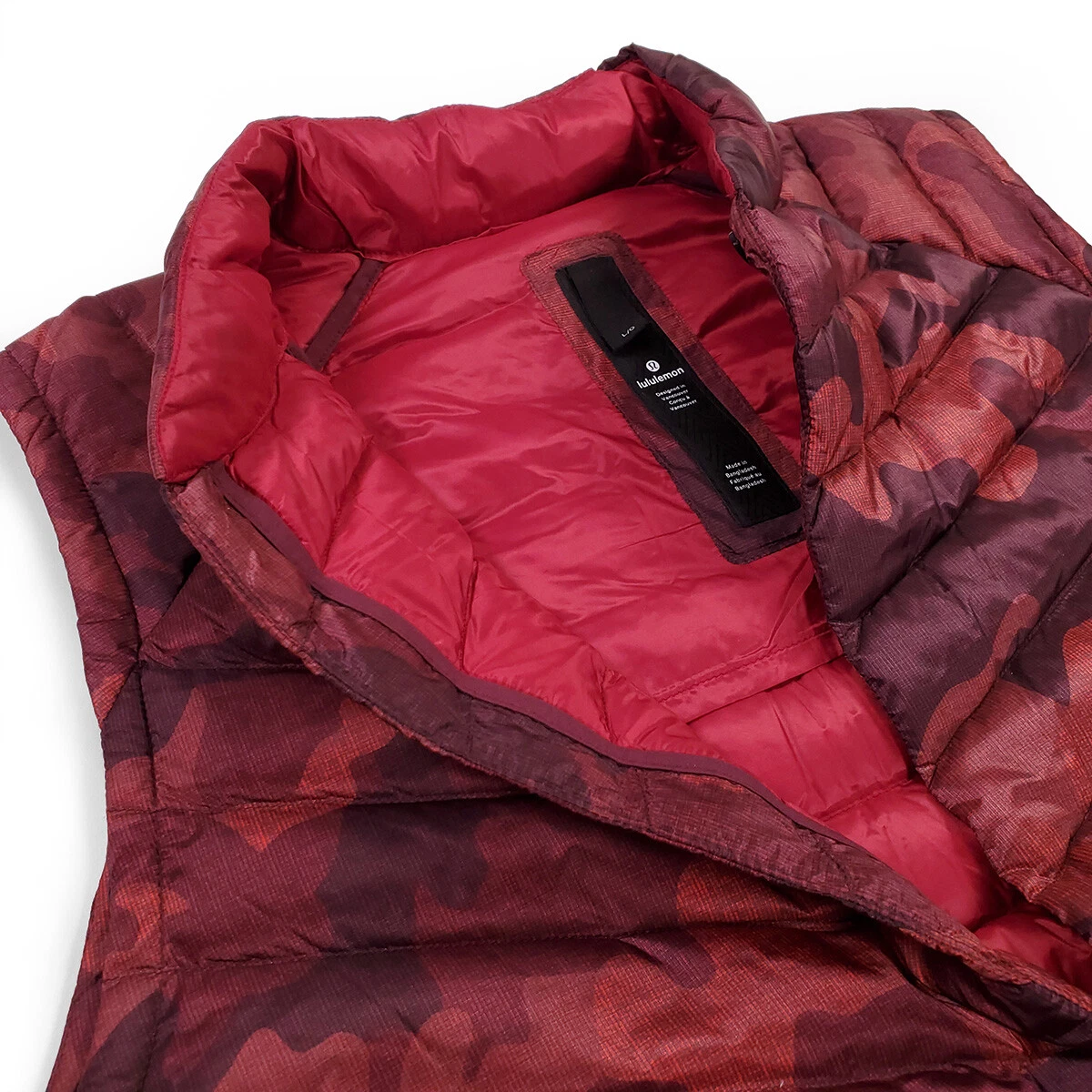 NWT Size XL Lululemon Mens Snap Down Vest 800 Goose Down SCTW eBay