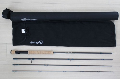 Scott Tidal 906-4 Fly Rod 9ft #6wt 4pc Saltwater USA w/Tube Sock  L67