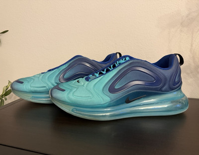 Nike Air Max 720 Herren Sneaker Blau Türkis Größe 46 AO2924-400 