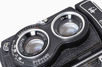 《NEAR MINT in CASE》Seagull 4B1 4B-1 Haiou TLR 6x6 6x4.5 Film Camera JAPAN     