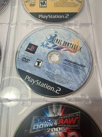 x13 PlayStation 2 Video Game Lot Discs Only - Tested - Scratched