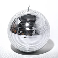AplusChoice 20" Large Disco Ball Mirror Big Hanging Glass Party Events Wedding