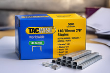 Tacwise 140 Series 10mm (3/8") Galvanised Staples –Box of 5000