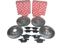 Bremsscheiben + Bremsbeläge vorne + hinten Ford Kuga MK1 59999988 Febi Bilstein