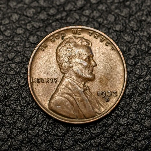 (ITM-7076) 1933-D Lincoln Cent ~ AU+ Condition ~ COMBINED SHIPPING!