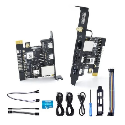 Sipeed NanoKVM-PCIe IP-KVM Remote Control 66x57x18mm, 1GHz SG2002 RISC-V CPU