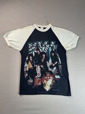 Vintage 80s KISS Animalize T Shirt Live In Concert 1984 Tour 17 X 25 M USA Made