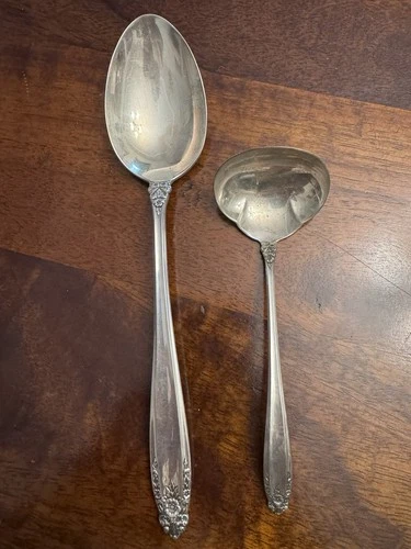 Vintage INTERNATIONAL PRELUDE Sterling Silver 2 Pcs - 90 Grams