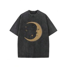 Women's Vintage Washed Knitted Cotton Shortleeve T-Shirt - 230gsm Comfortable Br