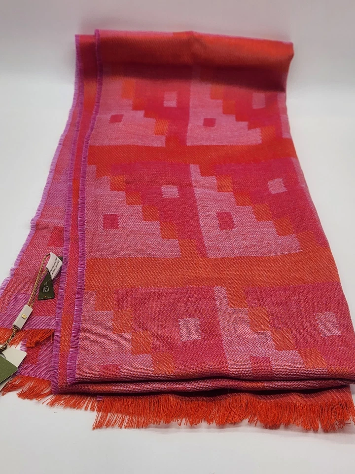 From the Incas Scarf Sol Alpaca Lightweight 80% Baby Alpaca & 20% Silk 76" - Image 4 of 4