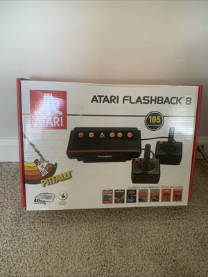 Atari Flashback 8 Deluxe HD Console - 105 Built-in Games w/ Wired Controllers