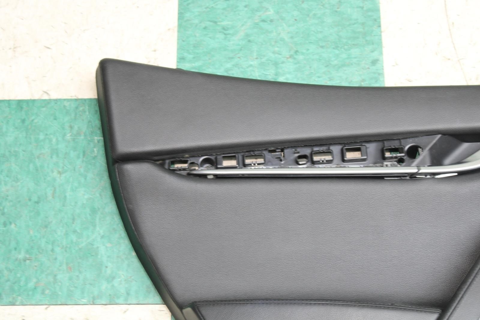 14-17 Ghibli Black Rear Driver Side Left LH Interior Door Trim Panel OEM Factory