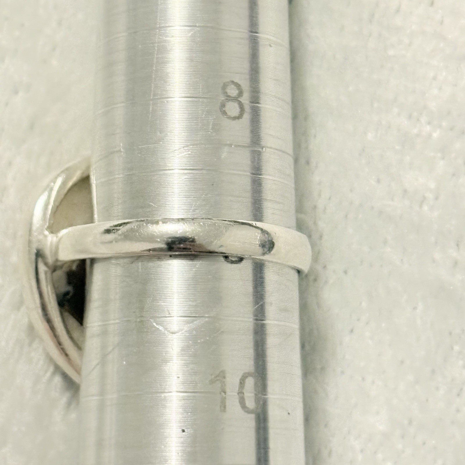 Sterling Silver Solid 925 Genuine Copper Agate Ri… - image 2