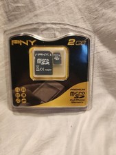 PNY 2gb Micro SD Card With Adapter. Brand New Sealed In Box!!!