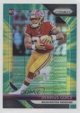 2018 Panini Prizm Rookie Hyper Prizm 208/275 Derrius Guice #221 0c6