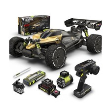 RLAARLO 1/10 Brushless RC Cars, 4 4 Buggy, 50 MPH, Carbon Fiber, Ages 8  