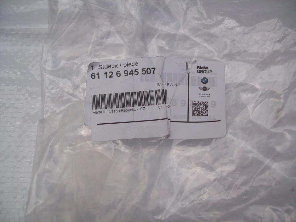 BMW 7 Series E65 E66 PDC Bumper Wiring Loom Harness Front 61126945507 2002-2008 - Image 3 of 3