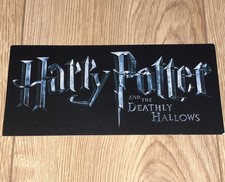 Harry Potter And The Deathly Hallows - film wrap party screening ticket,premiere