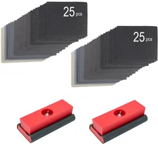 SCOTTCHEN Hand Sanding Blocks Auto Body 2Pack, Sandpaper Woodworking Furniture S