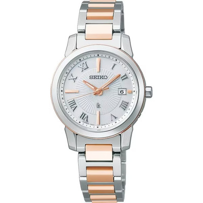 Seiko Lukia I Collection SSQV108 Solar Radio Ladies Watch Stainless Steel Japan