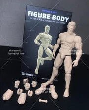 GWToys G001 1/12 Muscular Super Strong 6" Flexible Male Figure Body Doll Toy