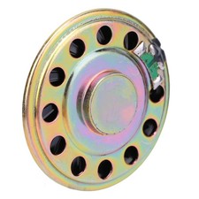 Doanas-10pcs 50x7.6mm 8Ω 0.5W Round Speaker Horn Audio Loudspeaker Repair Parts