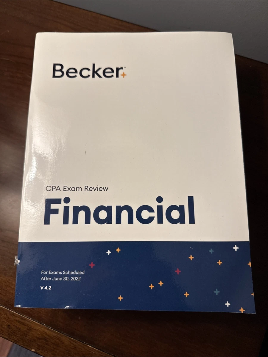 Becker CPA Books for sale - eBay