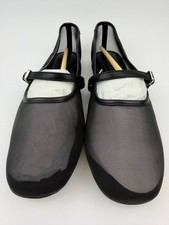 NA KD Riemchenballerina Damen schwarz Größe 39 Mesh flach