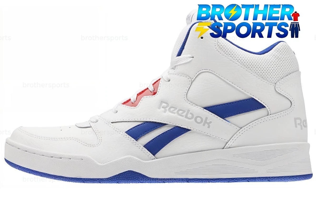Reebok Men\'s BB4500 X-Wide High Top Sneaker White Blue Size 7.5 Reebok BB4500 Work - RB4166 - Men main image 3