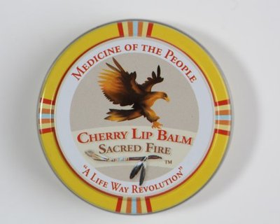 3 Navajo Medicine Of The People Cherry Lip Balm Skin Care 0.75 oz each - Pow Wow