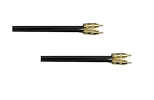 2x HOSA CRA-420G 20FT Gold Plated OFC RCA Cable Stereo Audio SPEAKER Mixer HIFI