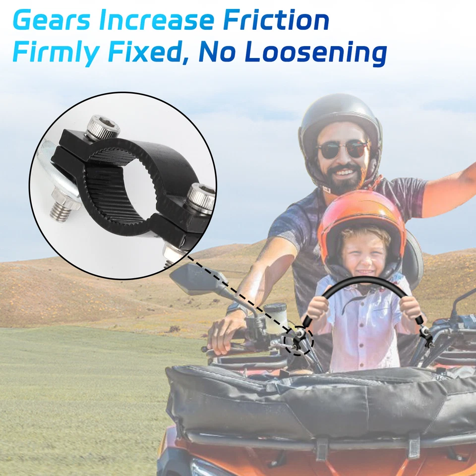 For Can-Am Outlander Renegade ATV Mud Strap Grab Handle 7/8" - 1 1/8" 715003053 Foto 3 de 4