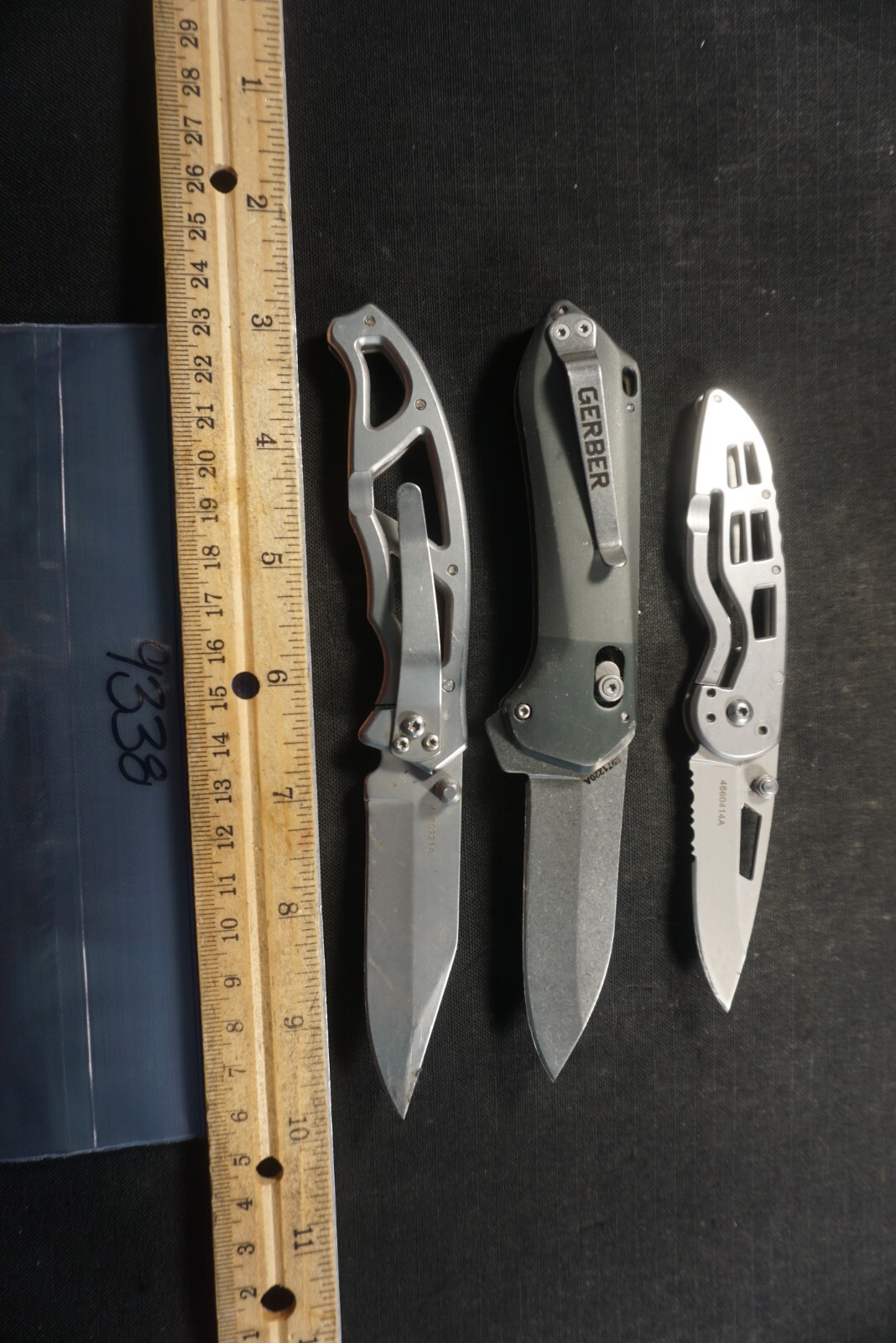 9338 Three Gerber pocket knives eBay