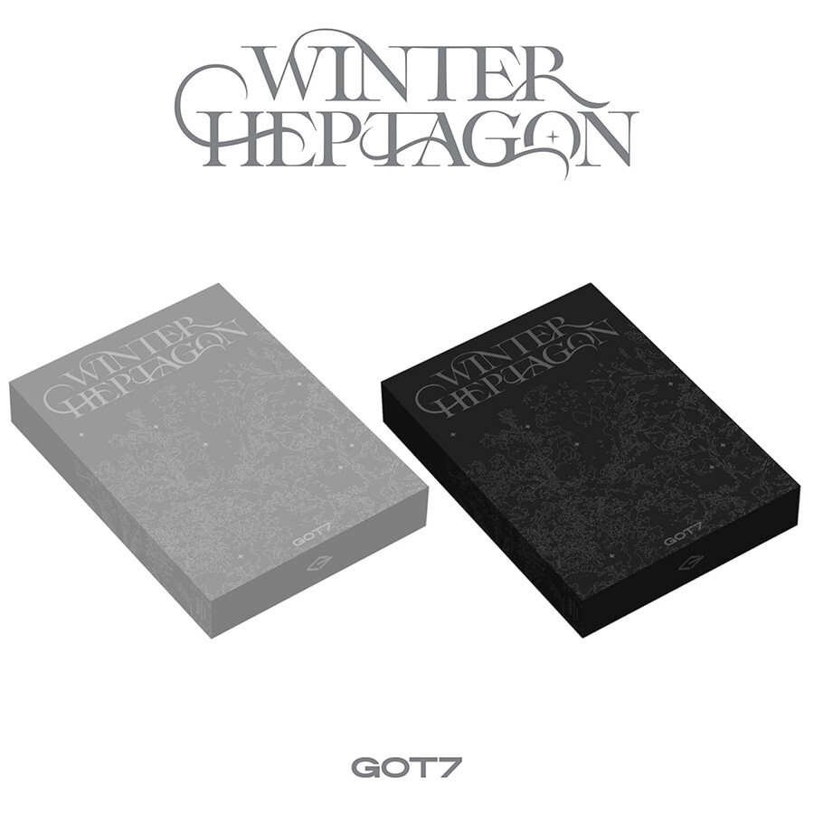 GOT7 [WINTER HEPTAGON] Album 2 Ver SET/2 CD+2 Book+6 Card+2 Poster