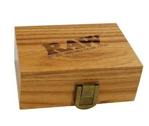 CAJA RODANTE DE MADERA RAW DELUXE CAJA ORIGINAL EN BRUTO VENDEDOR DEL REINO UNIDO ENVÍO Y DEVOLUCIÓN GRATUITOS - Imagen 2 de 4