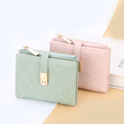 Women Short Wallet Leather Clutch Card Holder Wallet Bifold Coin Purse Best  Gift