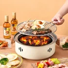 BBQ Grill Barbecue Portable Charcoal Outdoor Camping Steel Stainless