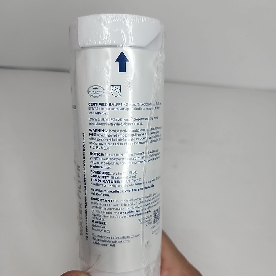 GE XWFE Refrigerator Water Filter White 84691851615 eBay