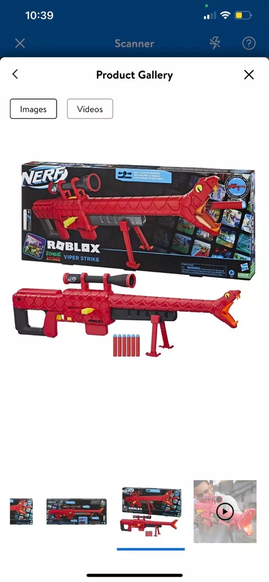 Nerf Roblox Zombie Attack: Viper Strike Dart Blaster