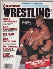 Championship Wrestling Mag Wahoo McDaniel Road Warriors May 1986 061819nonr