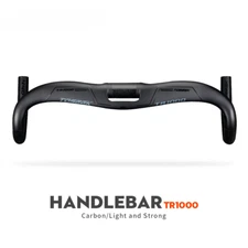 Carbon Fiber Road Bike Drop Bar IInternal Routing 400/420/440mm Handlebars 