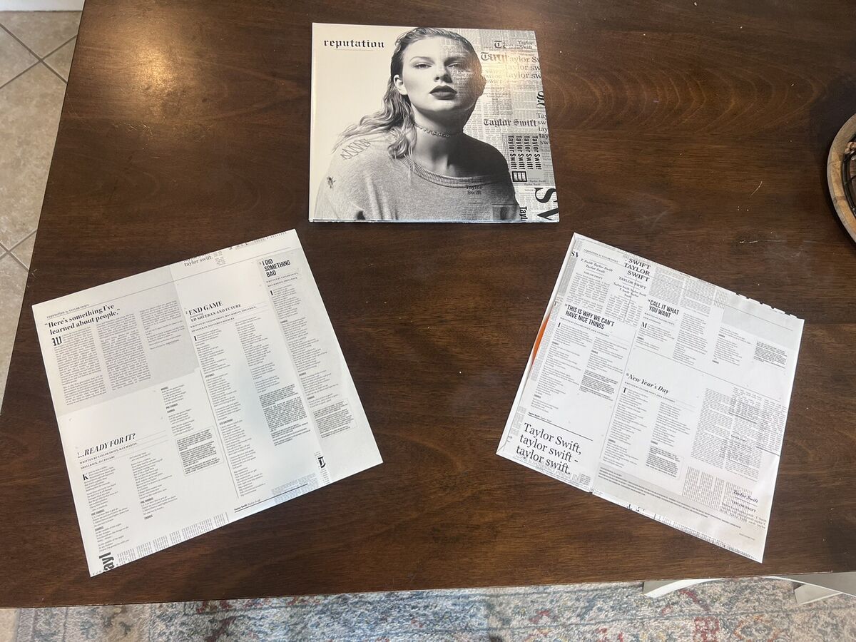 RARE Taylor Swift Reputation 2LP Orange Vinyl FYE Exclusice RARE Taylor Swift Reputation 2LP Orange Vinyl FYE Exclusice