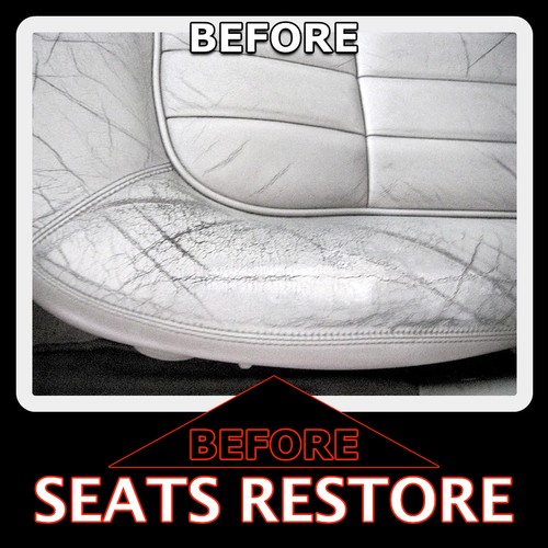 VOLVO - GRAPHITE Leather Color SEATS RESTORE TOUCH UP KITS - Code #3970/#8970 - Picture 6 of 9
